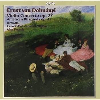Image of Ernö Dohnányi - Violin Concerto No. 1 (Francis, Wallin) CD