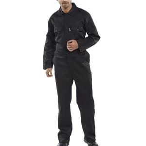 Image of Click Workwear Regular Boilersuit Black Size 46 Ref RPCBSBL46 Up to 3