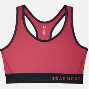 Image of Under Armour Mid Impact Bra Womens - Impulse Pink