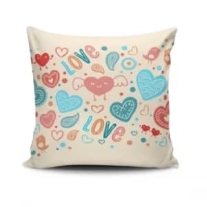 Image of NKRLNT-182 Multicolor Cushion
