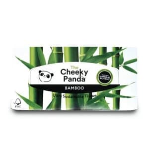 Image of The Cheeky Panda Flat Box Facial Tissues