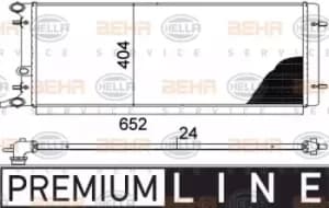Image of Radiator Heat Exchanger 8MK376713-781 by BEHR