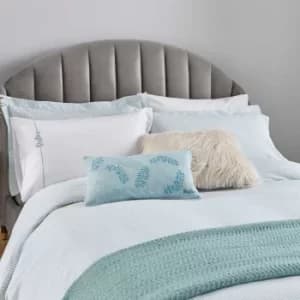 Image of Katie Piper Restore Candy Stripe Single Duvet Cover Set, Green
