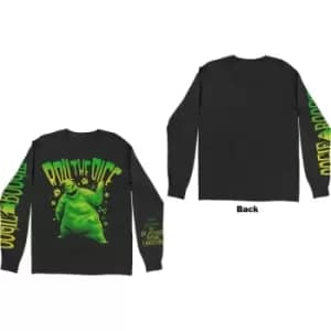 Image of Disney - The Nightmare Before Christmas Roll The Dice Unisex XX-Large Long Sleeved T-Shirt - Black
