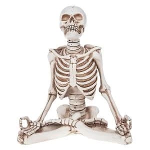 Image of Funny Bone Skeleton Sit Om Large Ornament