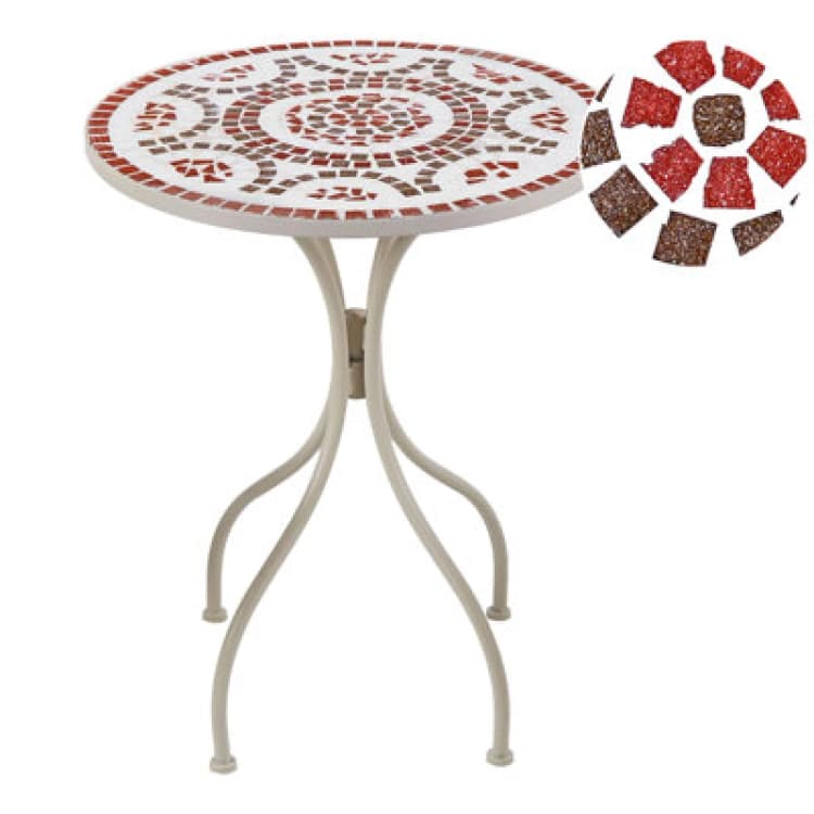 Image of Beliani Bistro Table Spello 60 Cm 60 Cm White