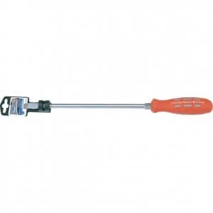 Image of Draper Expert Mechanics Soft Grip Flared Slotted Screwdriver 9.5mm 250mm