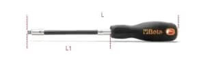 Image of Beta Tools 900/32 1/4" Square Drive Flexible Handle 009000839