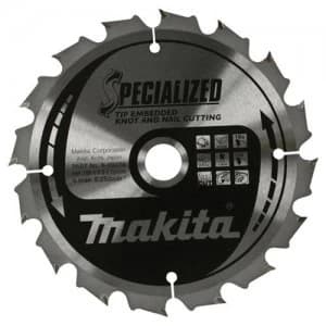 Image of Makita SPECIALIZED Knot Nail Cutting Saw Blade 165mm 24T 20mm