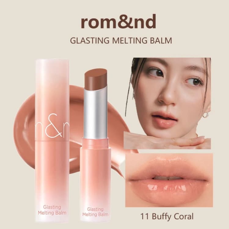 Image of Rom&nd Glasting Melting Balm 11 Buffy 3,5 g