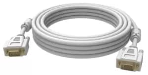 Image of Vision 2x VGA 15-pin D-Sub, 15m VGA cable VGA (D-Sub) White