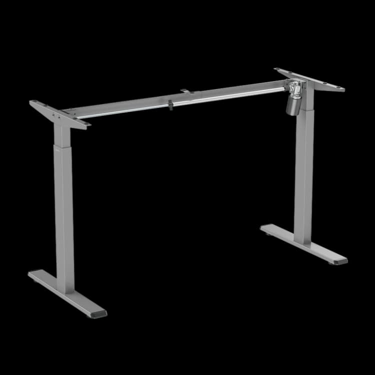Image of LogiLink Sit-stand desk frame. single motor. easy-use controller. grey