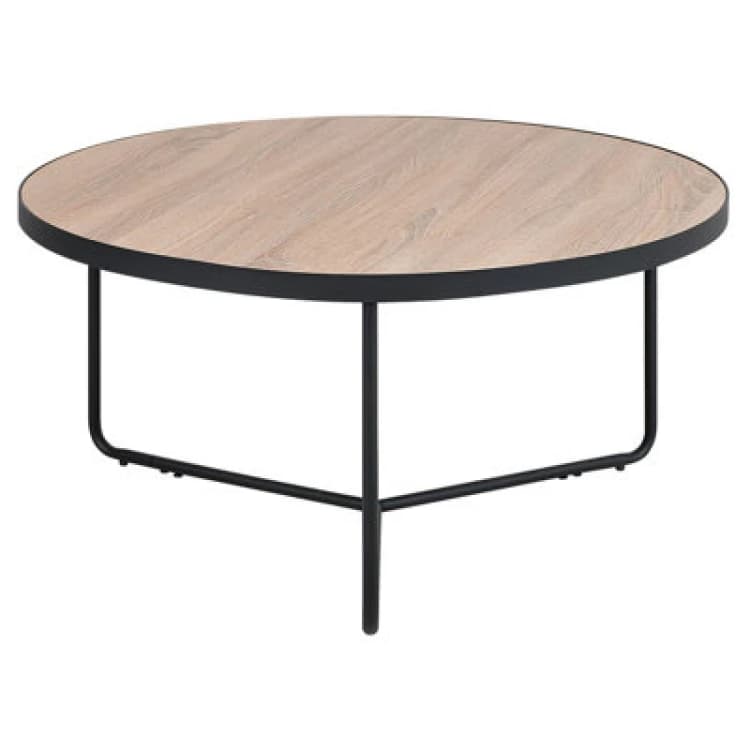 Image of Beliani Coffee Table Melody Light Brown
