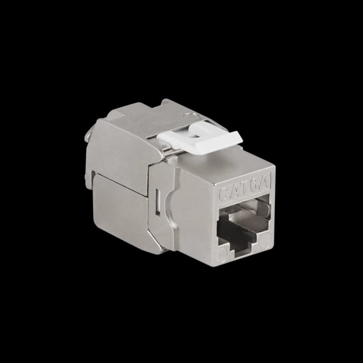 Image of LogiLink Keystone Jack Cat.6A STP EconLine 16.4mm 22-26 AWG