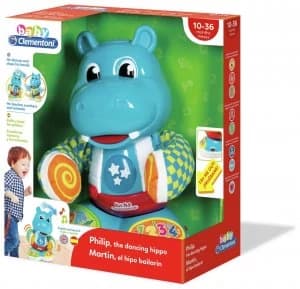 Image of Baby Clementoni Interactive Dancing Hippo