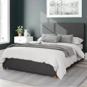 Image of Garland Saxon Twill Ottoman Bed Charcoal