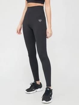 Image of Pink Soda Alley Tights - Black/Silver, Size 16, Women