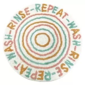 Image of Wash Rinse Repeat Bath Mat Multi
