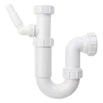 Image of MaKe Washing Machine Trap with Seal & 1 Spigot 40mm x 75mm