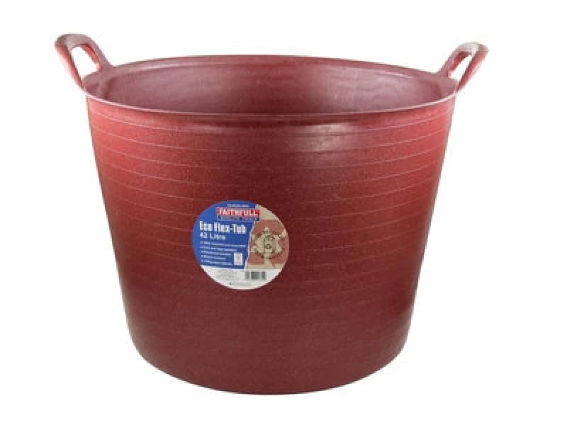 Image of Faithfull Eco Flex Tub FAIECOFLXR42 Volume: 42l