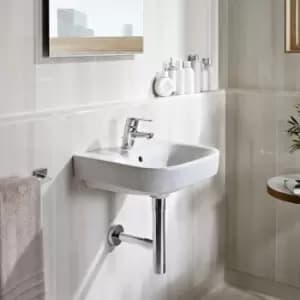 Image of Roca Debba Wall Hung Basin 600mm Wide - 1 Tap Hole