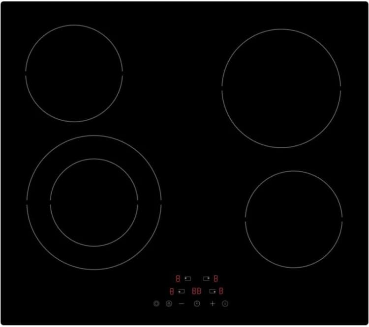 Image of STATESMAN CHZ460T 59cm Electric Ceramic Hob - Black 5016368078167