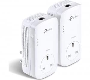 Image of TP Link AV1300 Powerline Adapter Kit Twin Pack