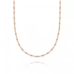 Image of Treasures Pink Beaded Necklace BN04_GP
