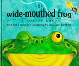 Image of The Wide-Mouthed Frog by Keith Faulkner and Jonathan Lambert Hardback