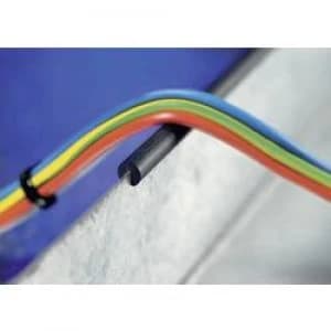 Image of HellermannTyton 800 00001 RA1 PVC BK 75M EdgeGuard Edge Protector Black
