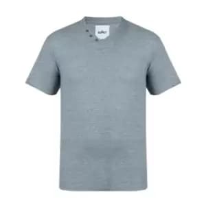 Image of Soviet V Neck T Shirt Mens - Grey