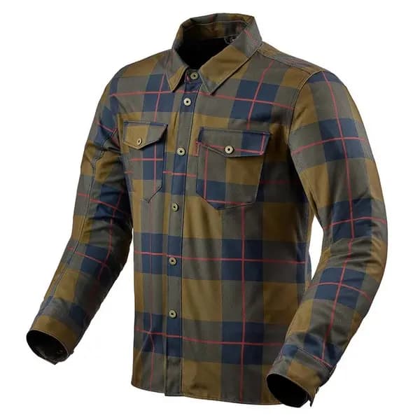 Image of REV'IT! Bison 2 H2O Overshirt Ocher Yellow Size XL