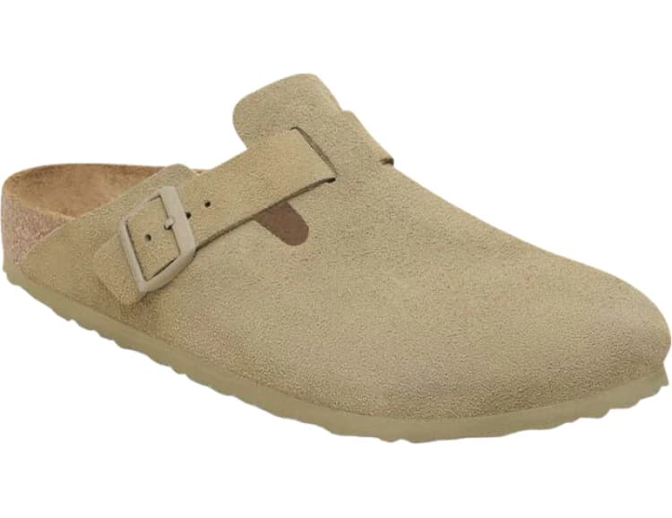 Image of Birkenstock Boston Suede Leather Green 39