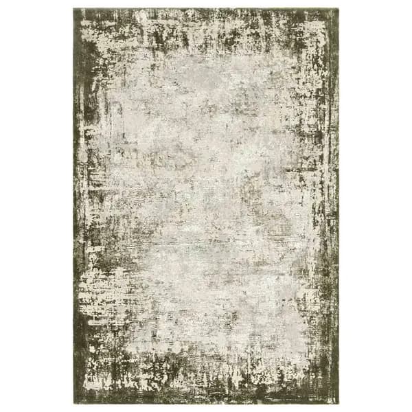 Image of Asiatic Kuza 200X290Cm Border Green Rug KUZA2002900003