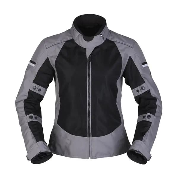 Image of Modeka Veo Air Jacket Lady Black Gray Size 44