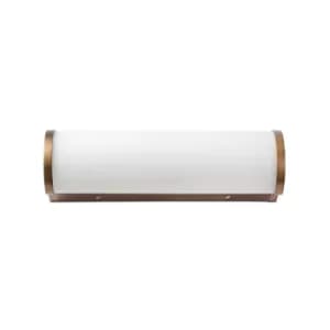 Image of Danubio Integrated LED Bathroom Over Mirror Light Bronze, 2700K, IP44