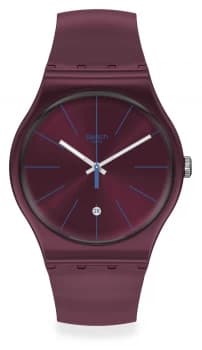 Image of Swatch Original Gent Burgundazing SUOR402 Watch