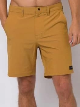 Image of Animal Darwin Twill Shorts - Mustard