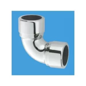Image of CP Brass 90° Compression Bend - 32mm (Euro) - Mcalpine