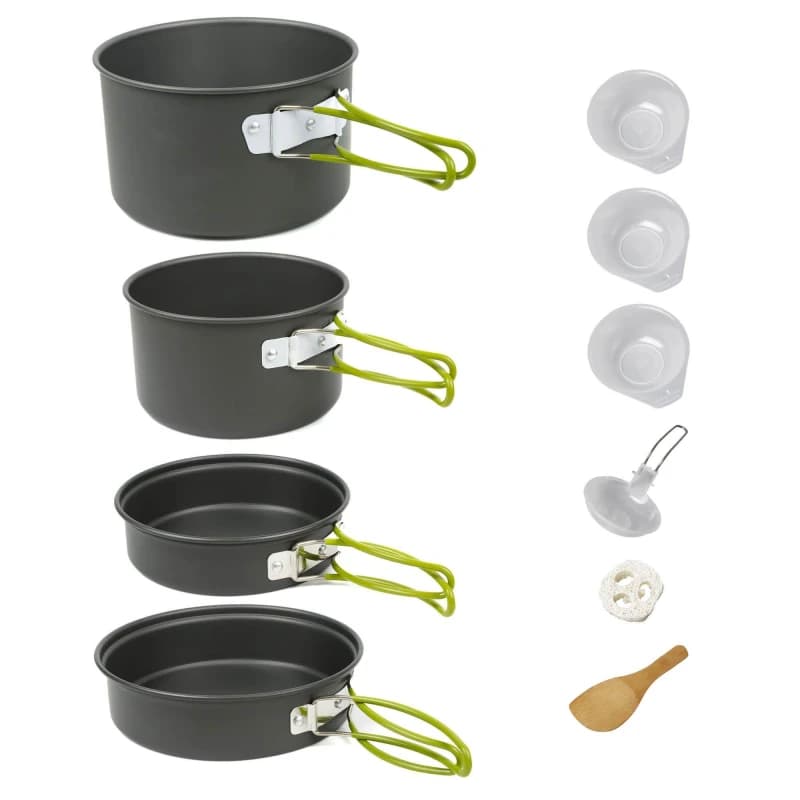Image of Streetwize Streetwize Camping Cooking Pan Set