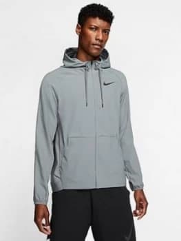 Image of Nike Training Flx Vent Max HD Fz Jkt, Grey Size M Men