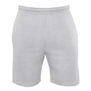 Image of Casual Classics Unisex Adult Ringspun Blended Shorts (XXL) (Sports Grey)