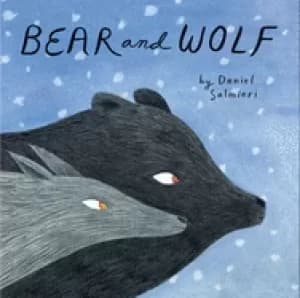 Image of bear and wolf