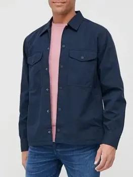 Image of Hugo Boss Lovel 7 Overshirt Navy Size M Men