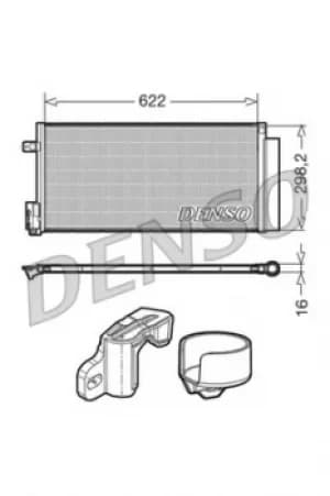 Image of Denso DCN13110 Condenser