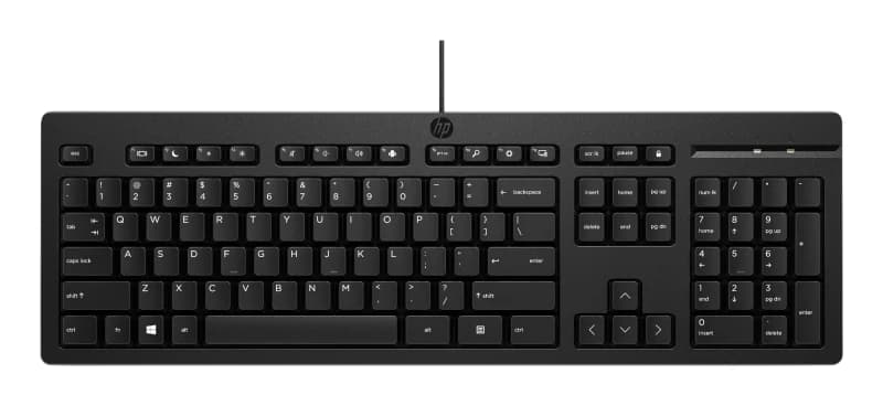 Image of HP 125 US Wired Keyord (ulk