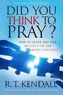 Image of did you think to pray how to listen and talk to god every day about everyth