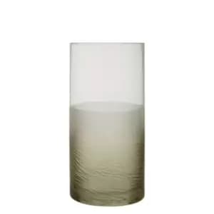 Image of 26cm Clear Glass Vase