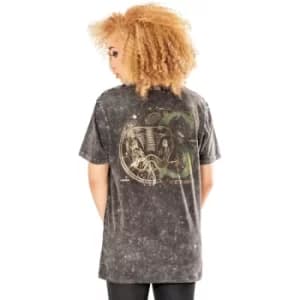 Image of Slytherin Acid Wash Harry Potter Unisex T-Shirt Ex Ex Large