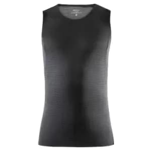 Image of Craft Mens Pro Sleeveless Base Layer Top (M) (Black)